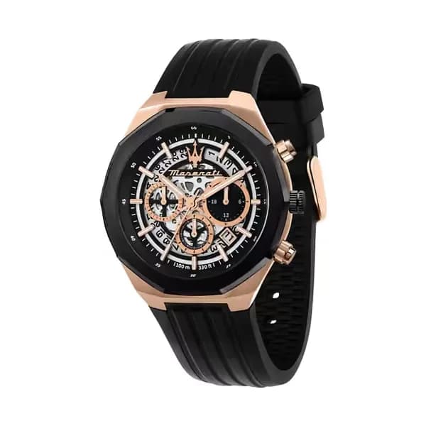 Maserati Montre Homme Maserati Silicium Noir R8871642003