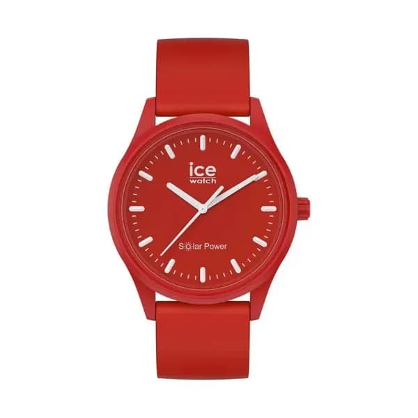 Ice Watch Montre Ice Watch Solar Power Rouge
