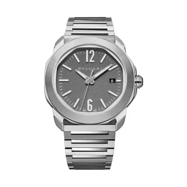 Bulgari Montre automatique Mixte Octo Anthracite