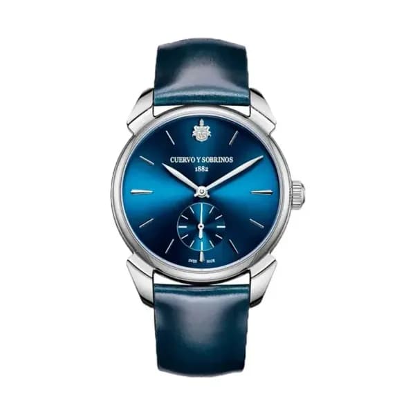 Cuervo y Sobrinos Montre Historiador Asturias Pequeños Segundos 3102.1ASB