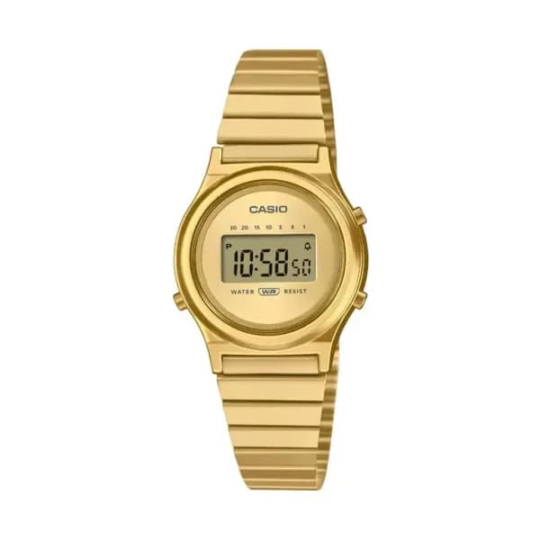 Casio Montre Casio Collection Vintage en Acier et PVD Doré
