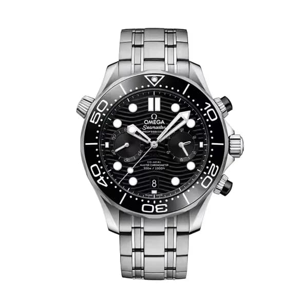 Omega Seamaster 44 mm, acier sur acier