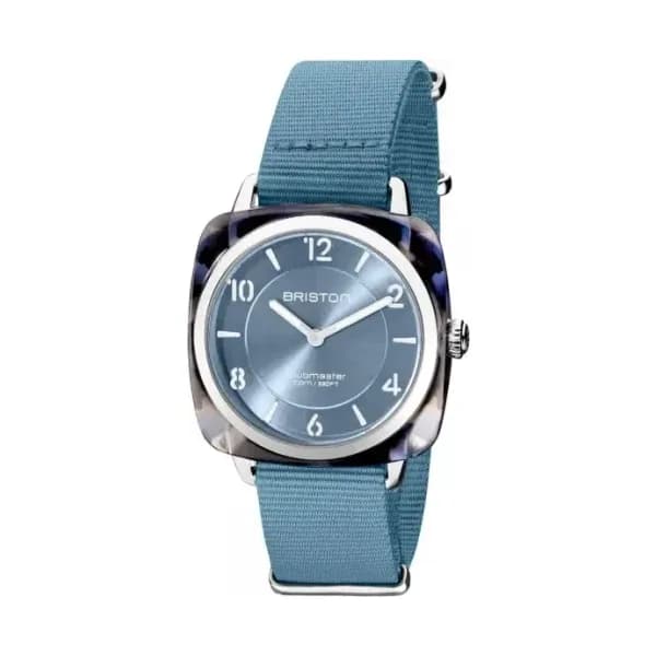 Briston Montre Briston Clubmaster Chic Acétate Bleu Glacier