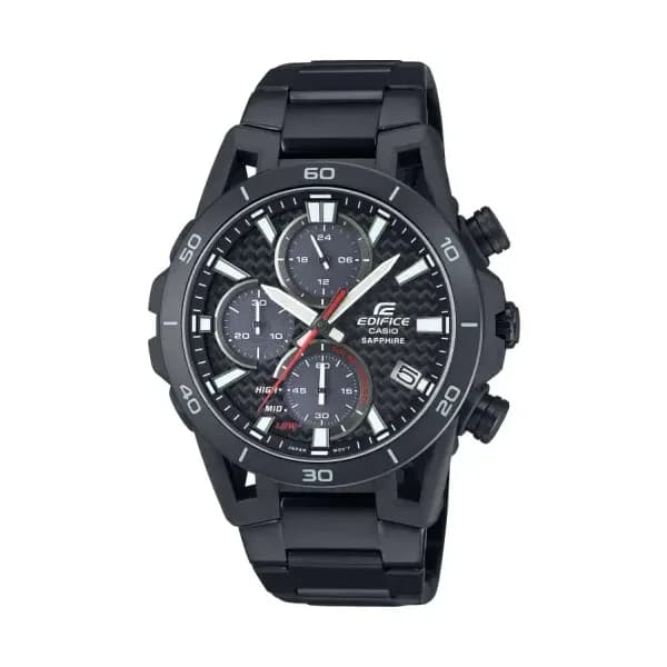Casio Edifice Montre Chrono Solaire Saphir EFS-S640DC-1AVUEF