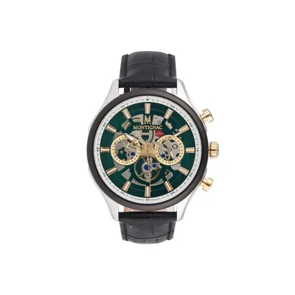 Montignac Montre quartz Homme Round Vert