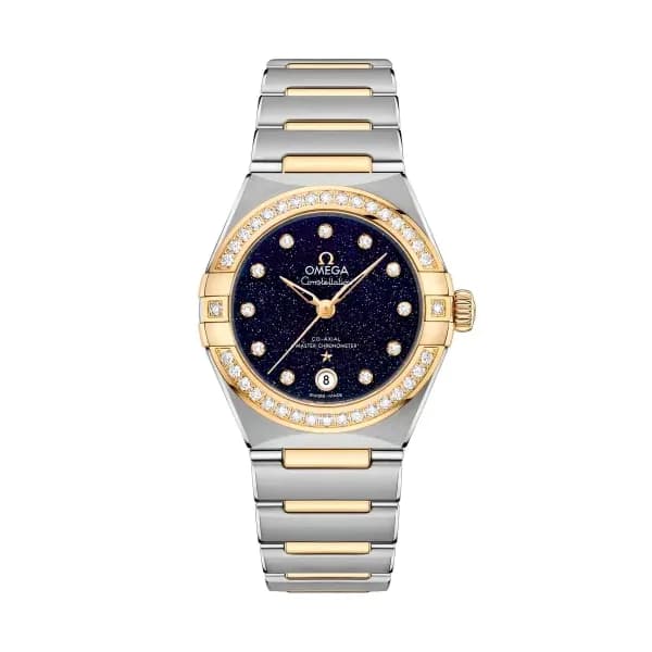 Omega Constellation 29 mm, acier - or jaune sur acier - or jaune