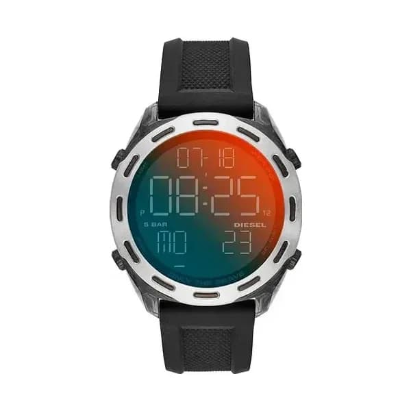 Diesel Montre Homme DIESEL en Silicone Noir