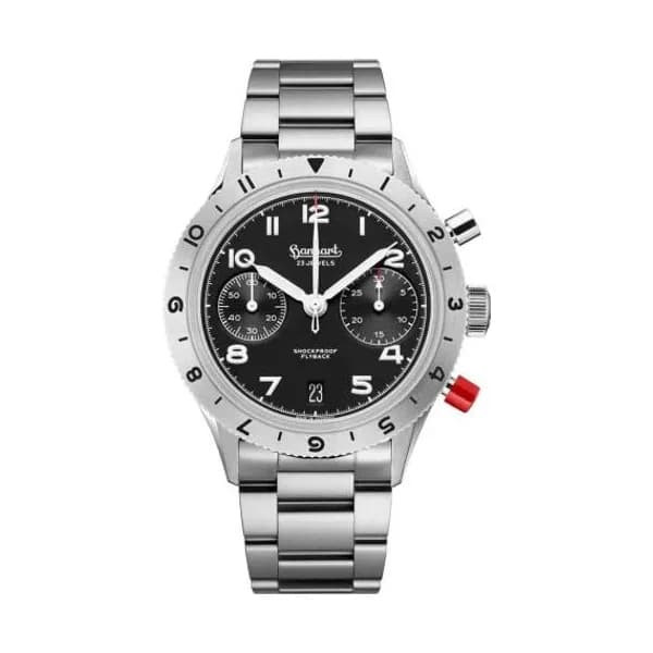 Hanhart Montre Hanhart Red Lion MK 2 Mécanique diamètre 39 mm- H704L.210-6428