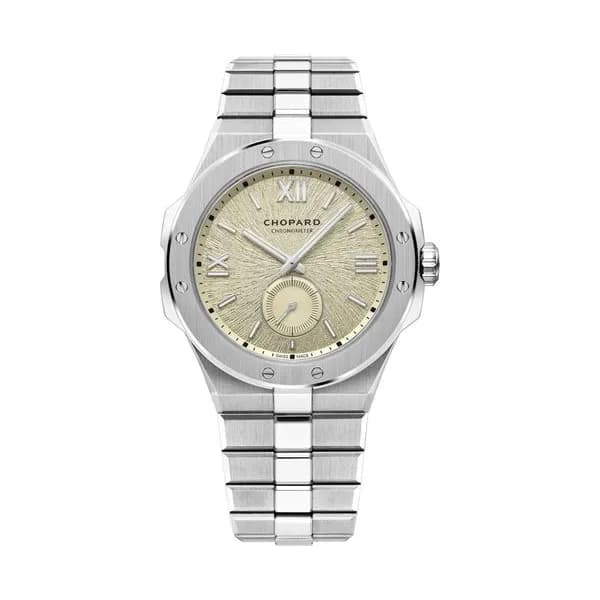 Chopard Montre Chopard Alpine Eagle 41 XPS automatique cadran ivoire bracelet acier 41 mm