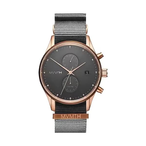 Mvmt Montre Homme MVMT en Nylon Gris Etanche