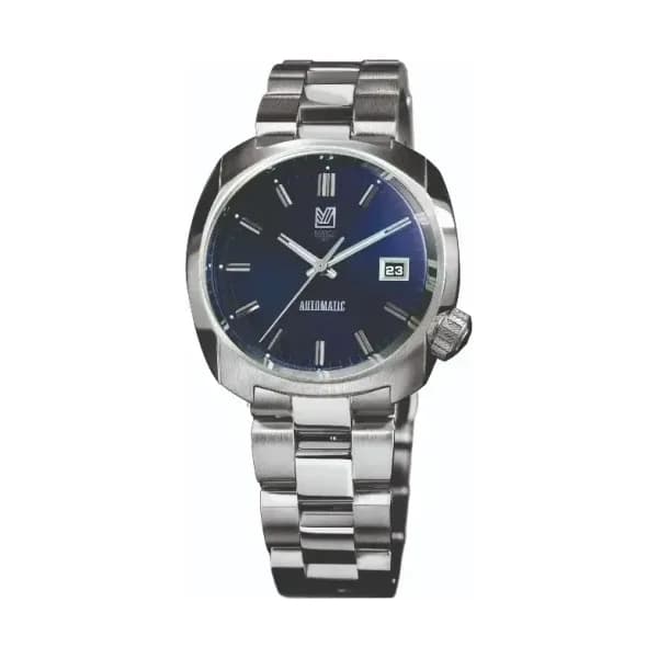 March LA.B AM1 Automatique - Navy - Acier Brossé 3 Maillons