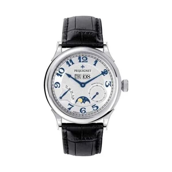 Pequignet Montre Pequignet Royal Paris Automatique Cadran Argent - 9007437-AN