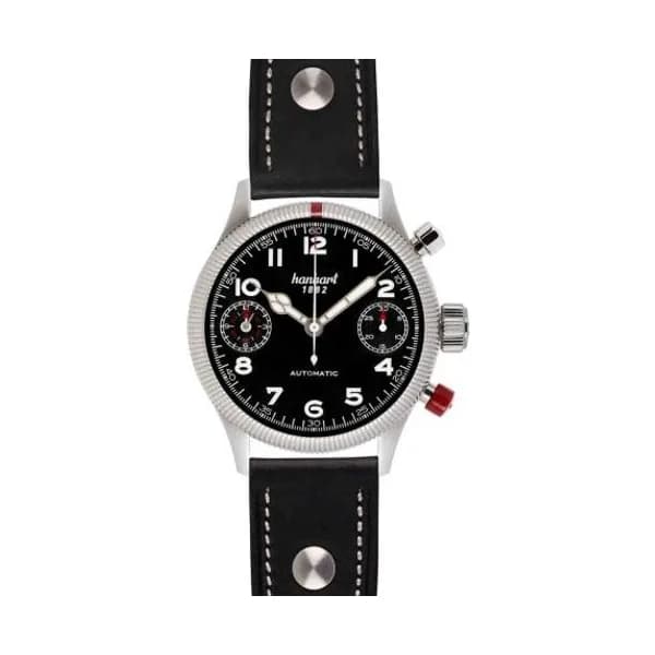 Hanhart Montre Hanhart Pioneer TwinDicator Automatique diamètre 45 mm- 731.210-0010