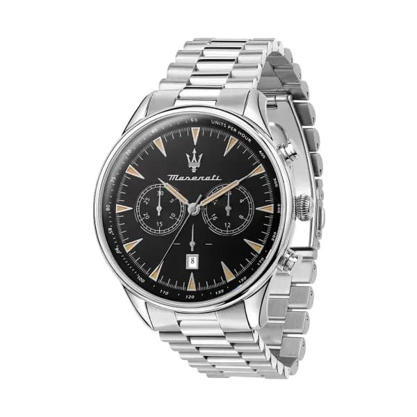 Maserati Montre Maserati en Acier Argenté