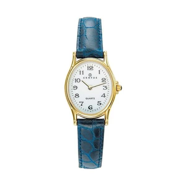 Certus Montre Certus en Cuir Bleu