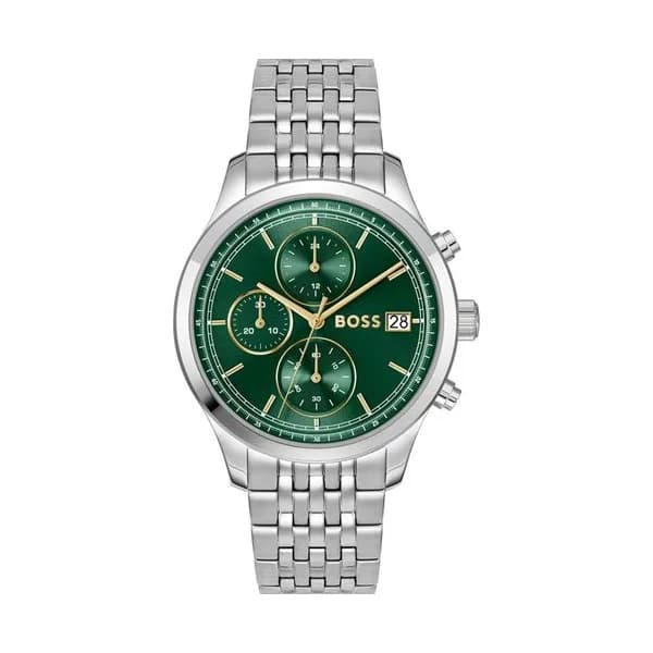 Hugo Boss Montre Boss Collection Stratus en Acier Argenté