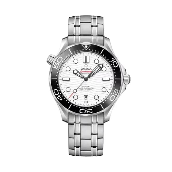 Omega Seamaster 42 mm, acier sur acier