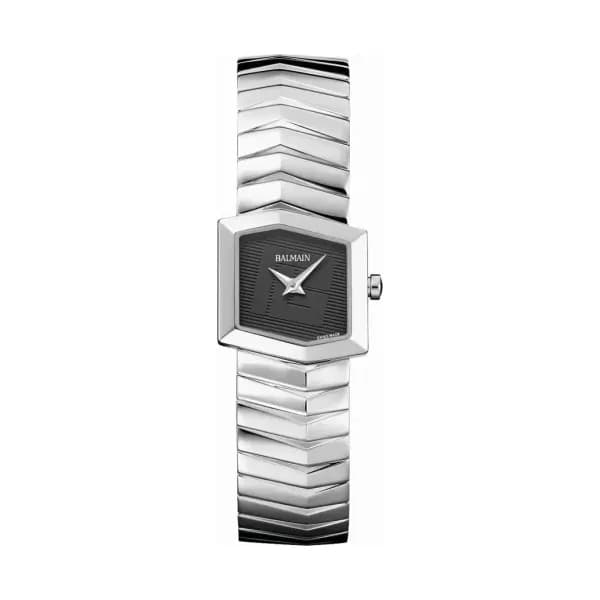 Balmain Montre quartz Femme Taffetas Noir