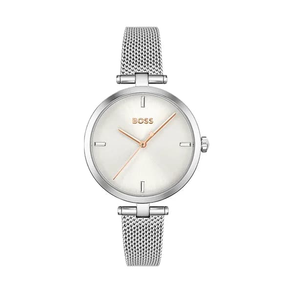 Hugo Boss Montre Boss Collection Business en Métal Argenté