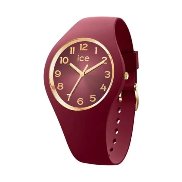 Ice Watch Montre Ice Watch Collection Ice Glam Secret en Silicone Rouge