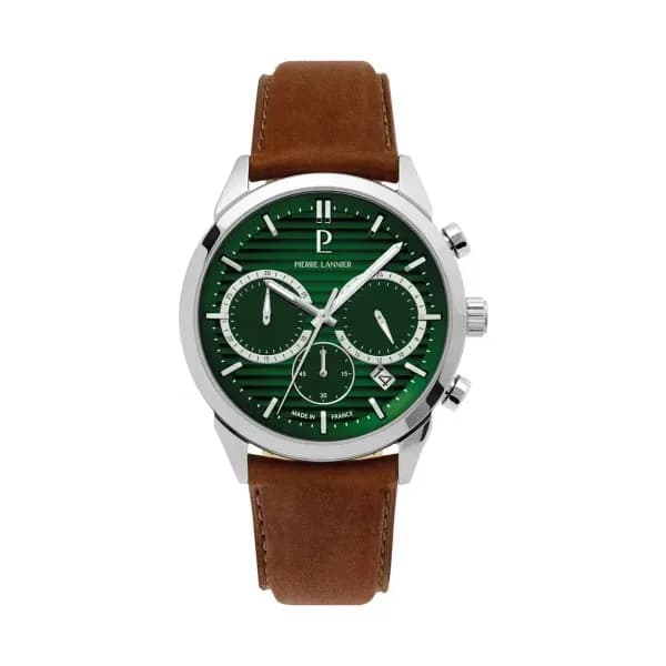 Pierre Lannier Montre Pierre Lannier Monarck Vert