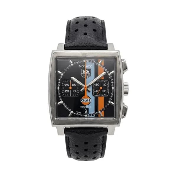 TAG Heuer Montre TAG Heuer Monaco Gulf Calibre 17 automatique 38 mm Full Set