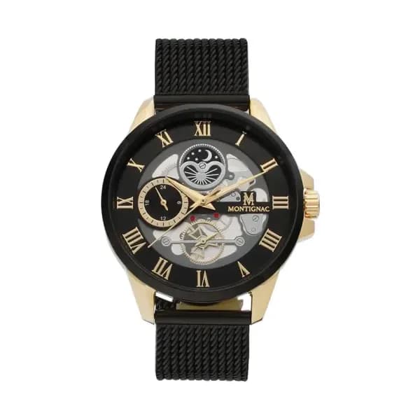Montignac Montre quartz Homme Round Noir