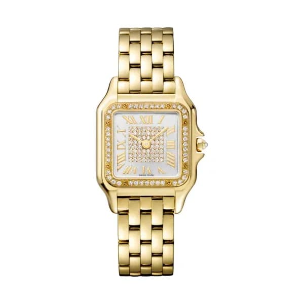 Cartier Montre quartz Femme Panthère Argenté