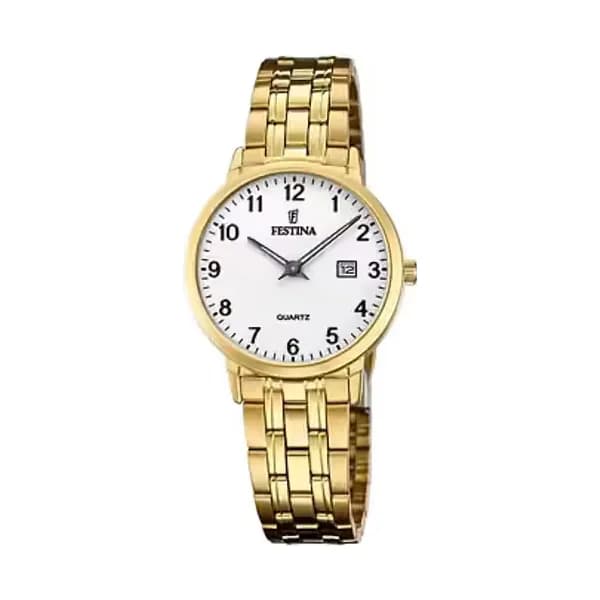 Festina Montre Femme FESTINA en Acier Jaune Etanche