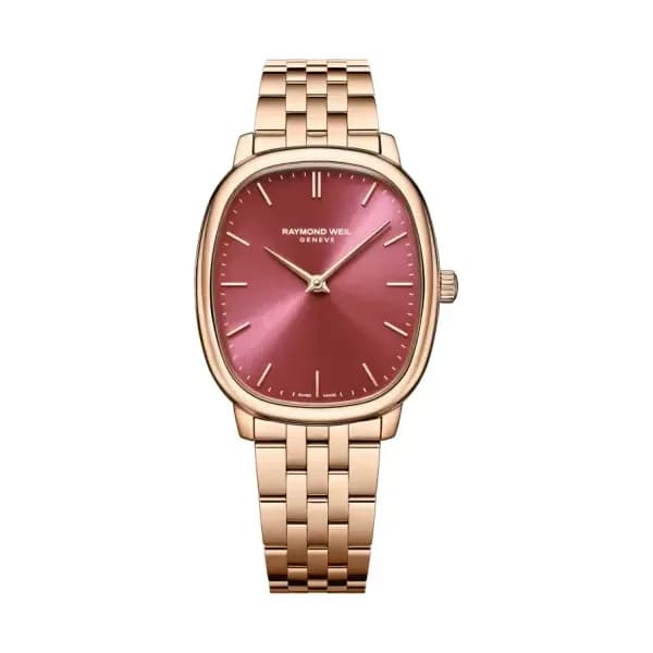 Raymond Weil Montre Toccata Heritage 33 x 38 mm - Cadran rouge 2280-P5-45001