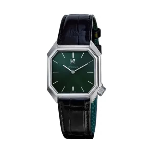 March LA.B Montre March LA.B Mansart Electrique Forest Alligator Noir