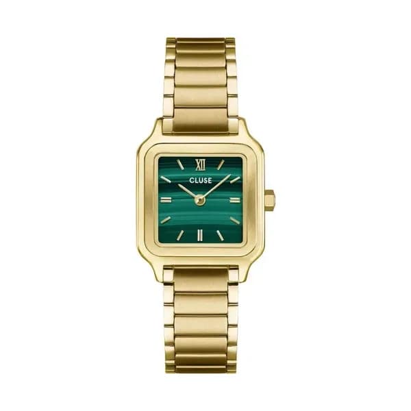Cluse Gracieuse Petite Watch Steel, Green, Gold Colour