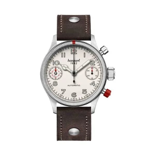 Hanhart Montre Hanhart Pioneer TwinDicator Automatique diamètre 45 mm- 731.200-0110