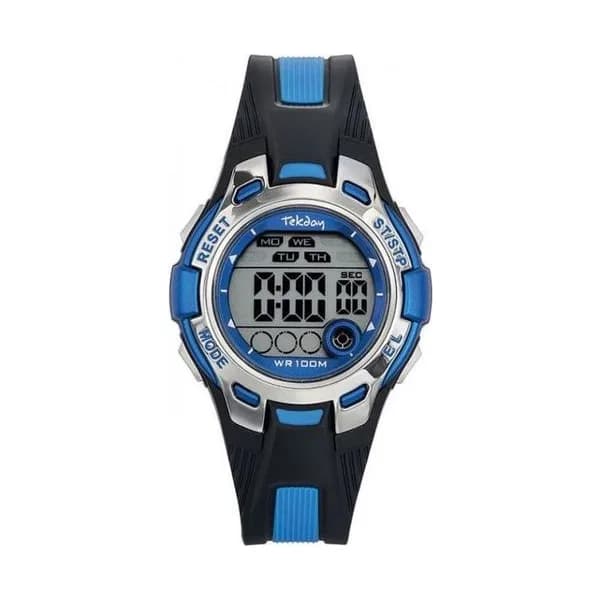 Tekday Montre TekDay en Plastique Noir