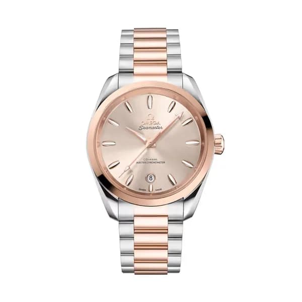 Omega Seamaster 38 mm, acier - or « Sedna™ » sur acier - or « Sedna™ »