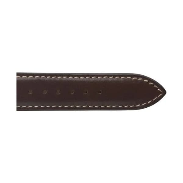 null Bracelet Montre Veau Sellier Bronze Surpiqure Ecru - Homme - Vatina - 18101E-20