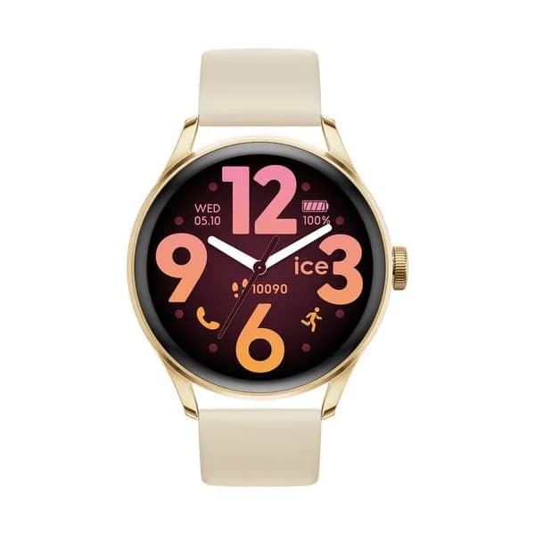Ice Watch Montre Connectée Ice Watch Collection Ice Smart 3.0 en Silicone Beige