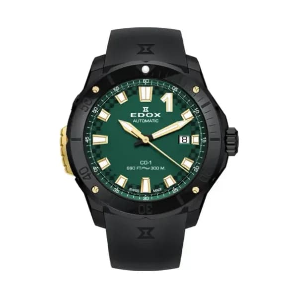 Edox Montre CO-1 Date Automatic 80137-37ND-CAVD