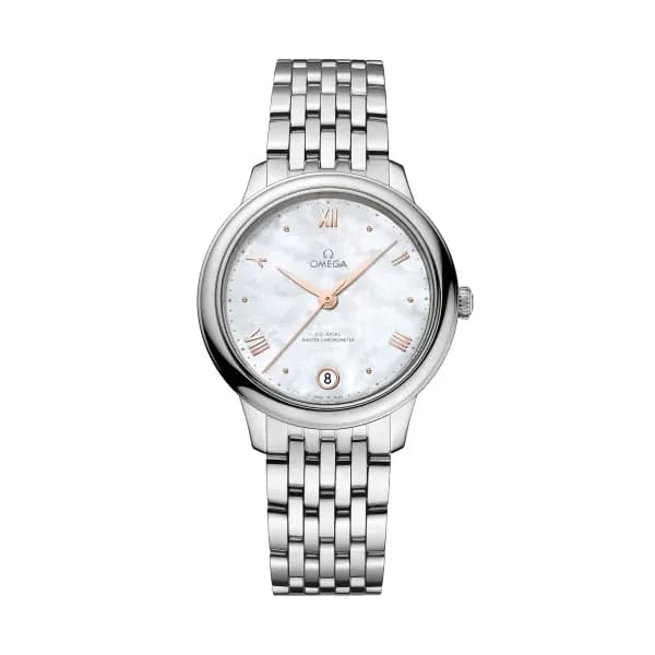 Omega De Ville 34 mm, acier sur acier