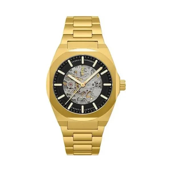 Thomas Earnshaw Montre Fowler Skeleton Automatic Doré ES-8263-AA
