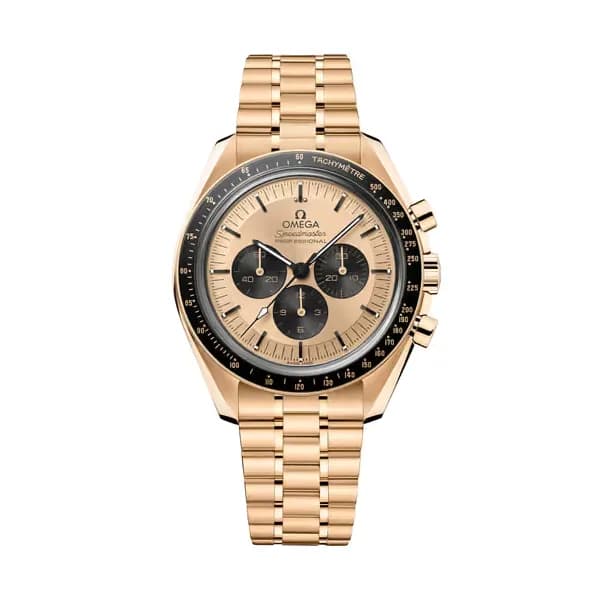Omega Speedmaster 42 mm, or Moonshine™ sur or Moonshine™