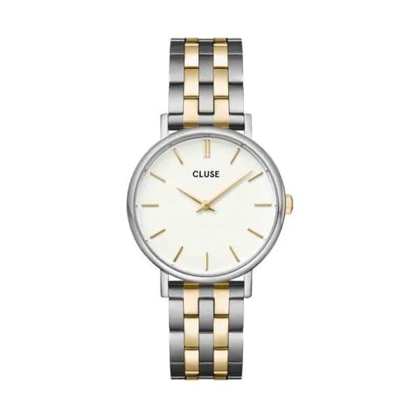 Cluse Pavane Petite 2.0 Watch Steel, Coconut Milk, Two-Tone