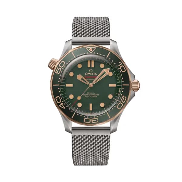 Omega Seamaster 42 mm, titane - Bronze gold sur titane
