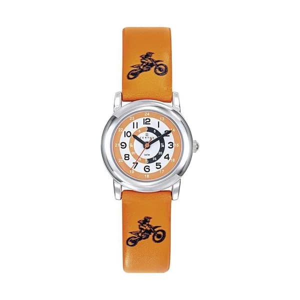 Certus Montre Certus en Cuir Synthétique Orange