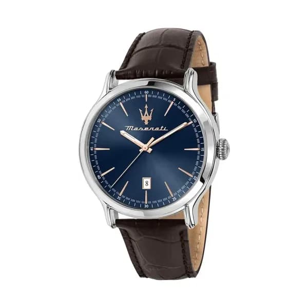 Maserati Montre Analogique Homme Maserati Cuir Marron R8851118016