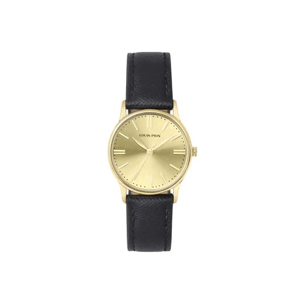 Louis Pion Montre quartz Femme Victoria Doré