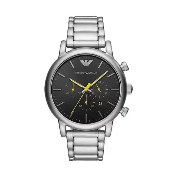 Emporio Armani Montre Analogique Homme Emporio Armani Acier Gris AR11324