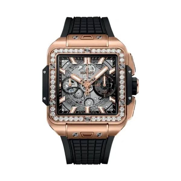 Hublot Unico King Gold Diamonds