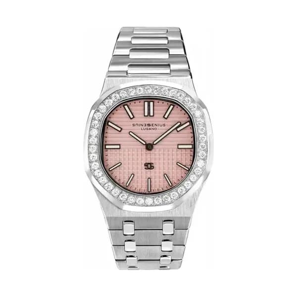 Genius Montre Genie 36 Osaka Lunette Diamants de Synthèse