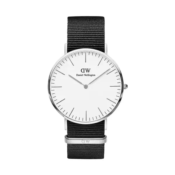 Daniel Wellington Montre Homme DANIEL WELLINGTON en Nylon Noir